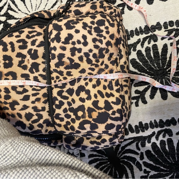 Leopard Print Women's Mini Backpack - Picture 4 of 7